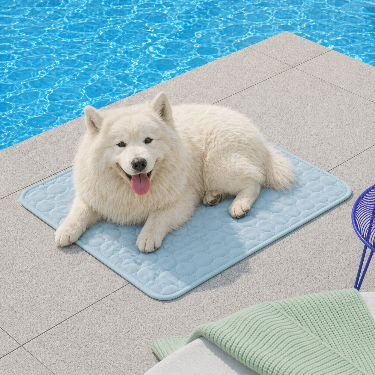 Cooling Breathable Dog Mat for Summer | Heat relief dog Bed