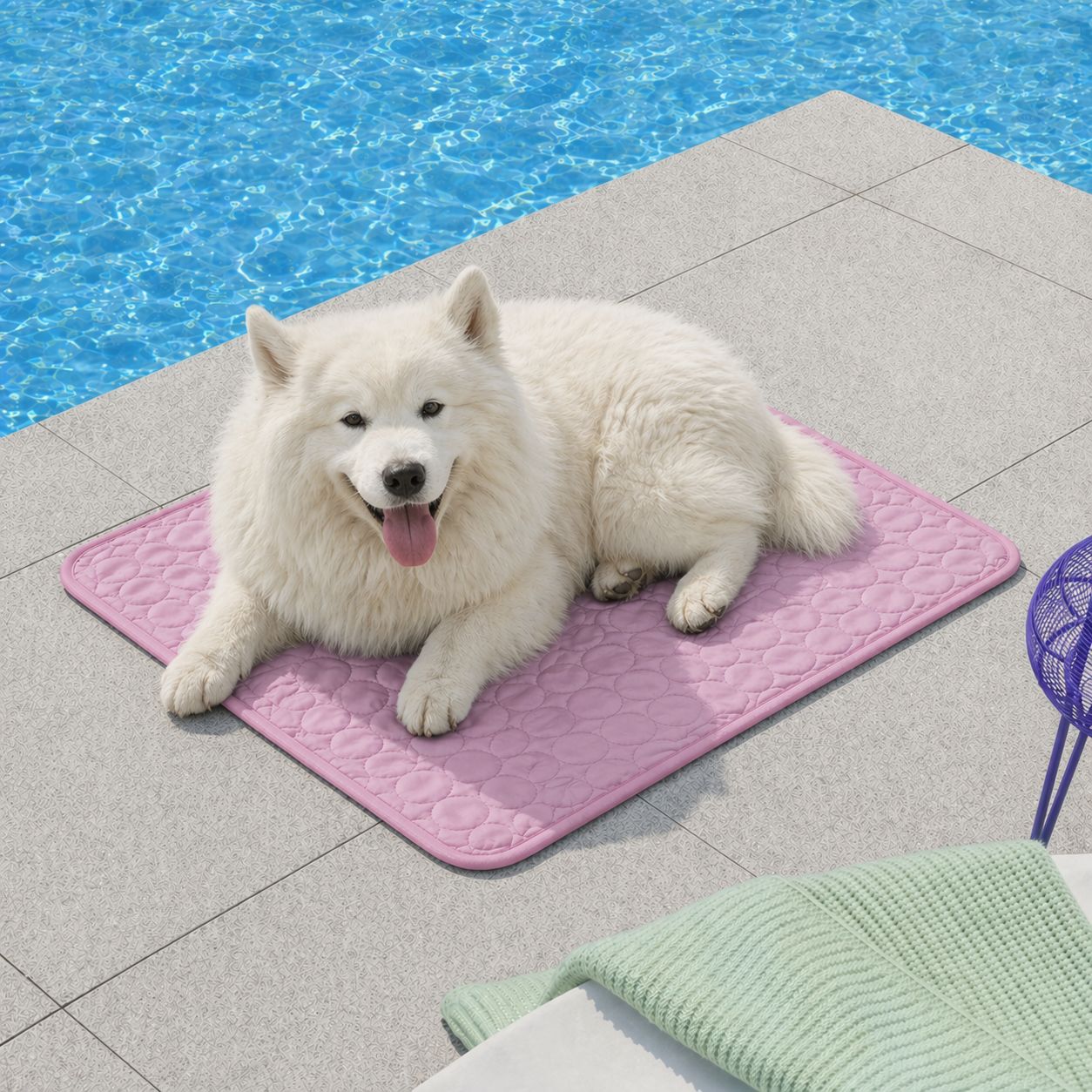 Cooling Breathable Dog Mat for Summer | Heat relief dog Bed